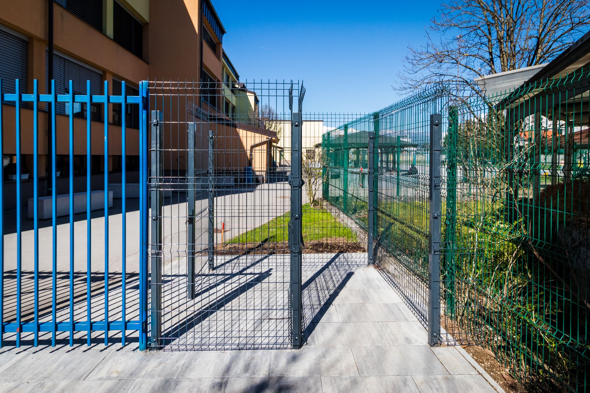 Igriščna vrata pri OŠ Venclja Perka